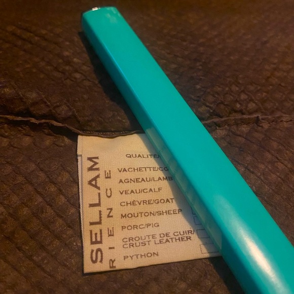 Isaac Sellam RARE Burmese Python Skin Leather Jacket, France, 2009 - Picture 2 of 9